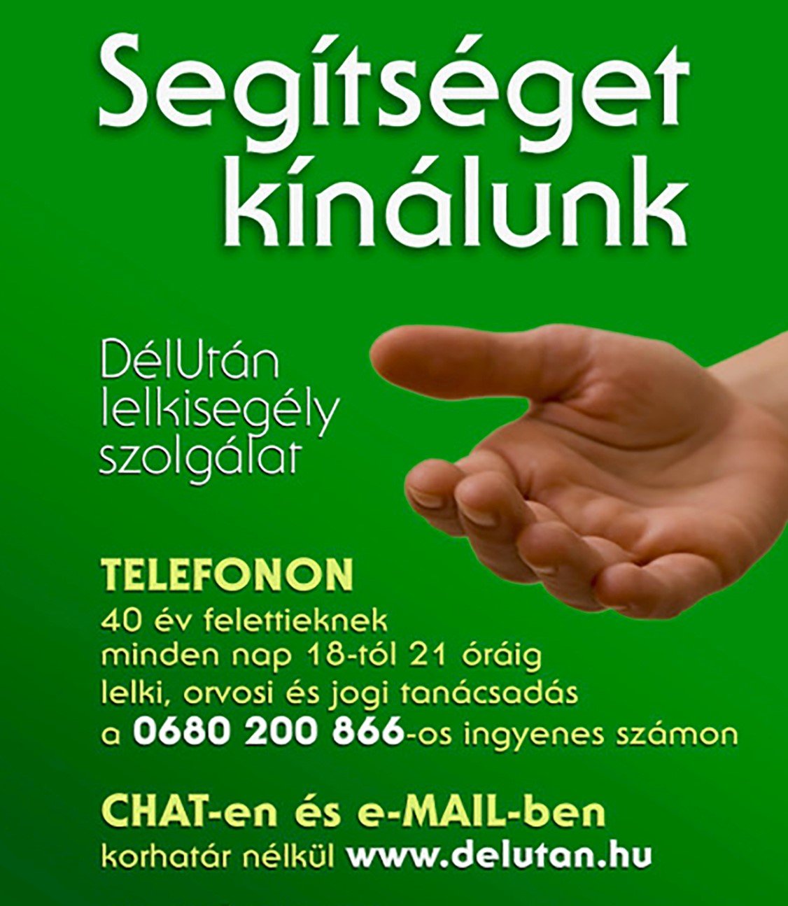 Segítséget kínálunk